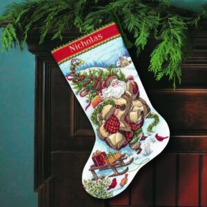 Santa's Journey Stocking D08752