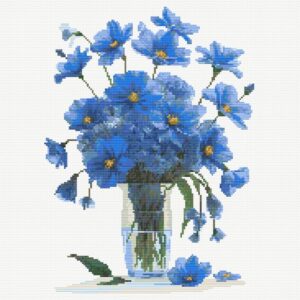 Blue Flowers FP1524