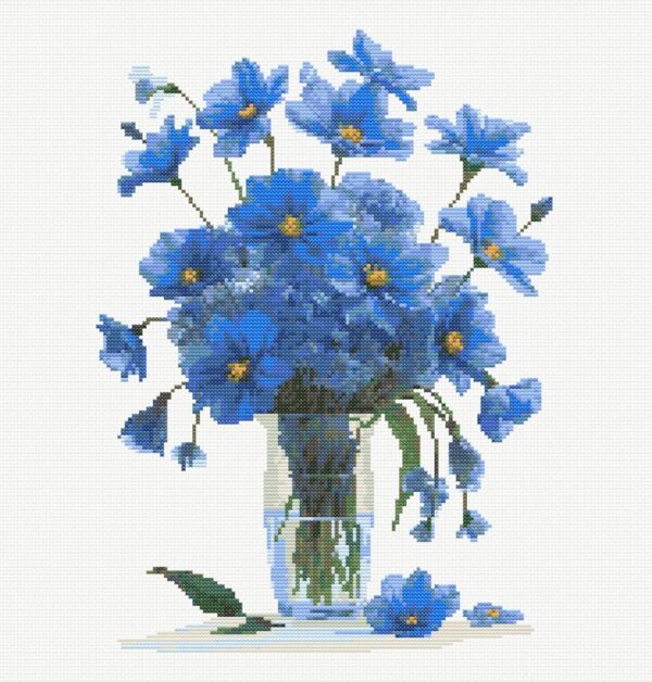 Blue Flowers FP1524