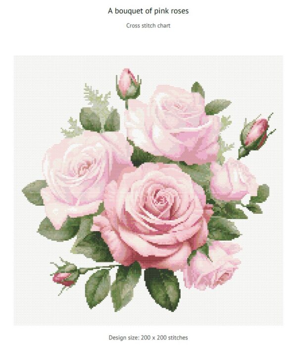 Pink Roses FP0224 - Image 5