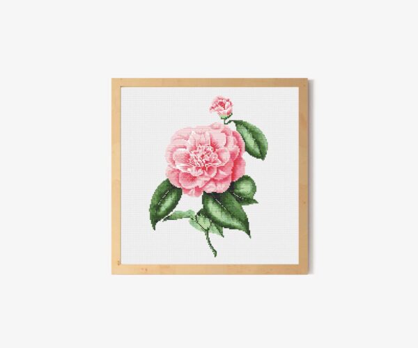 Pink Camelia Rose FP1424 - Image 4