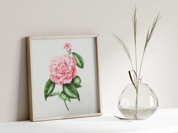 Pink Camelia Rose FP1424 - Image 3