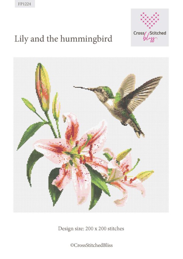 Lily and the Hummingbird FP1224 - Image 4