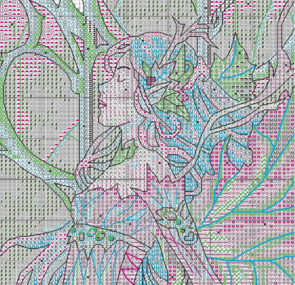 Cross stitch kit "Dancing Fall Fairy" D70-35429