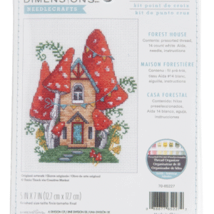 Cross stitch kit "Forest House" D70-65227