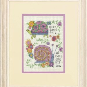 Cross stitch kit "Take Your Time" D70-65223