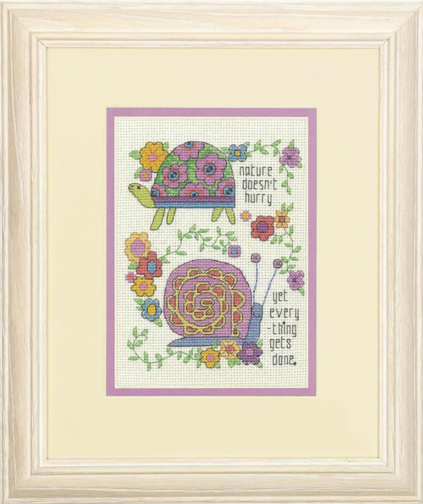 Cross stitch kit "Take Your Time" D70-65223
