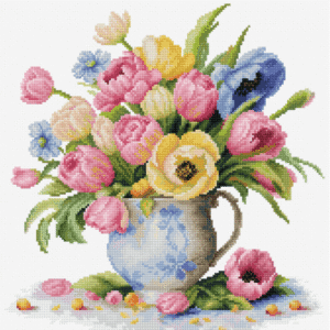 Tulips Bouquet 26x26,5cm SB7034