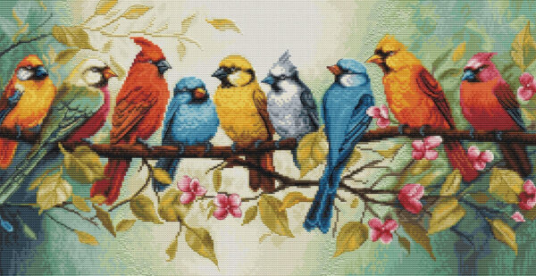 The Song of the Birds 43x22 cm SBU5062