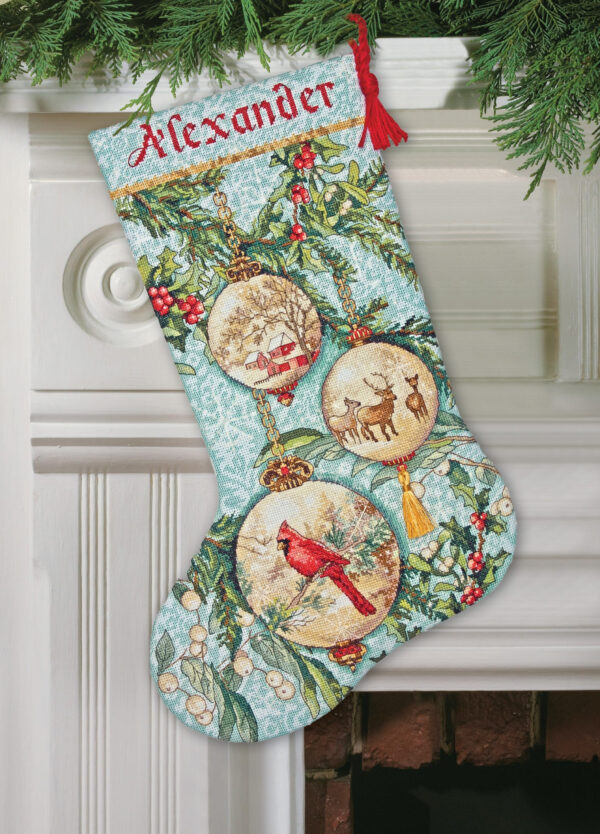 Enchanted Ornament Stocking D70-08854