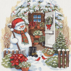 Garden Shed Snowman D08817