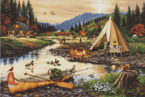 Gold Creek 51x34cm SB2409