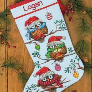 Holiday Hooties Stocking D70-08951