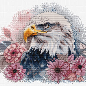 Cross Stitch Kit "Hunting Eagle" 27 x 20 cm SBM3021