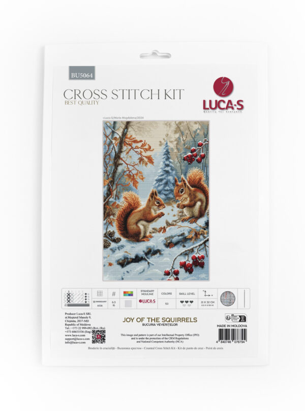 Joy of The Squirrels 21x32cm SBU5064