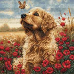 Meeting in the Flowering Field 25x25cm SBU5073