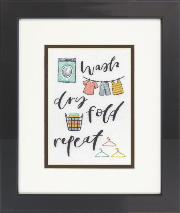 Cross stitch kit Wash Dry Fold D71-06264
