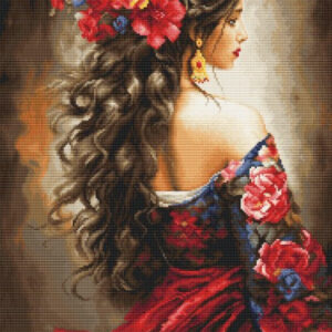 The Spanish Girl 19x28cm SG702 (petit point)