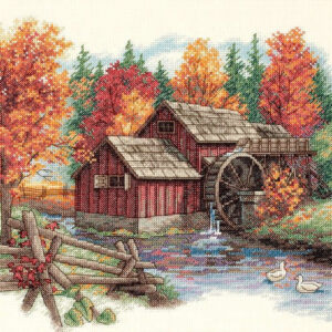 Cross stitch kit Glory of Autumn D35199