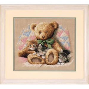 Teddy & Kittens D35236