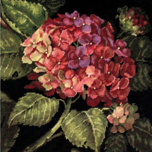 Tapestry needlepoint kit Hydrangea Bloom D20053