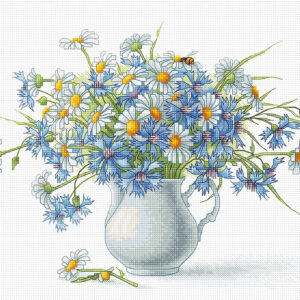 Cornflowers and camomiles SB2275