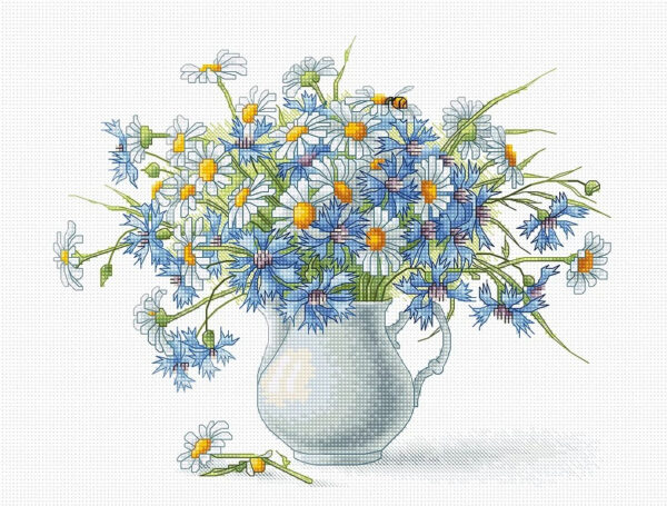 Cornflowers and camomiles SB2275