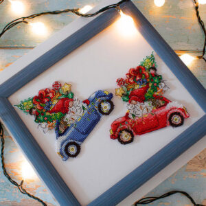 Toys Cross Stitch Kit The Gift Car SJK035