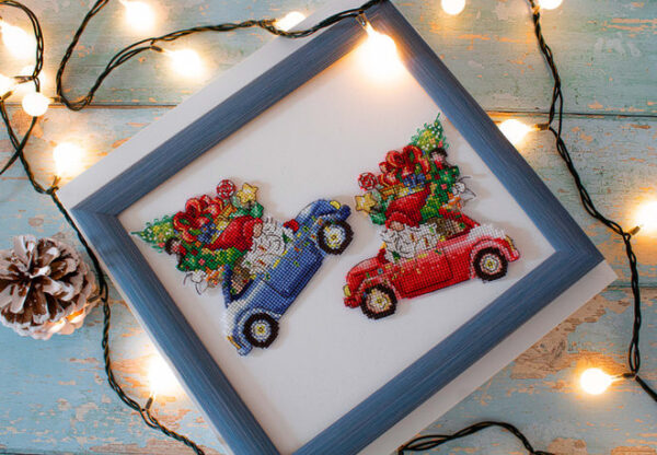 Toys Cross Stitch Kit The Gift Car SJK035