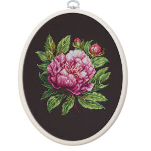 Tikkimiskomplekt rõngaga Peter Brand Peony 12x13cm SBC204