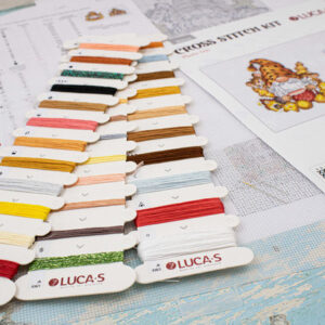 Toys Cross Stitch Kit The Gnom & The House SJK036