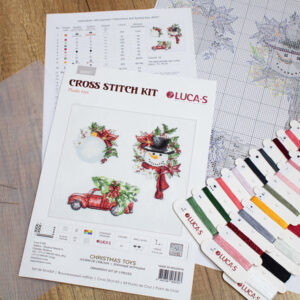 Toys Cross Stitch Kit Christmas Toys SJK037