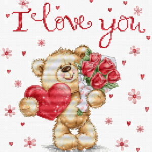 I Love You 20x22cm SB1421