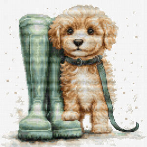 Cross Stitch Kit For a Walk 21x20cm SB1426