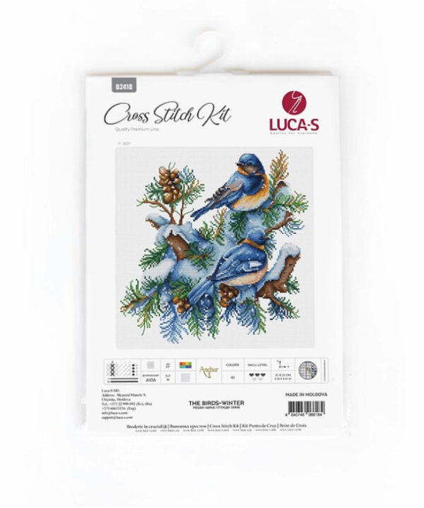 The Birds-Winter 21 x 21cm SB2418