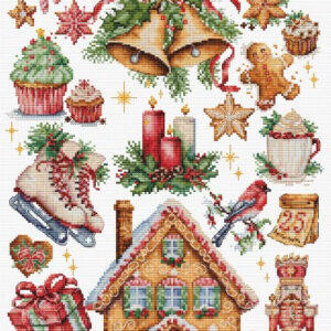 Christmas Composition 25x35cm SB7031