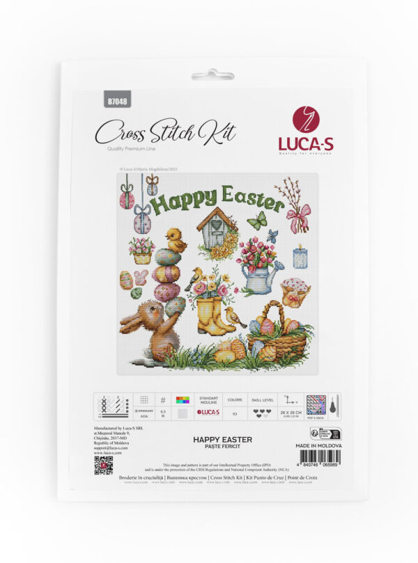 Happy Easter 28x28cm SB7048