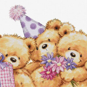 Three Party Bears 29x19cm SB1411
