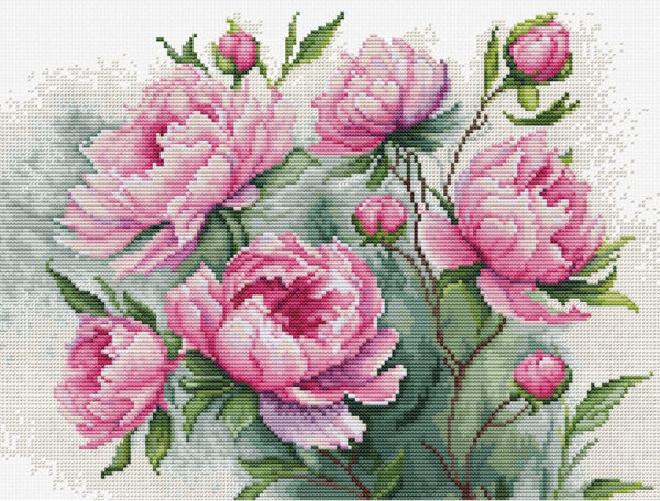 The Charm of Peonies 29x22cm SB7019