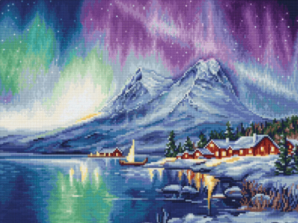 Northern Lights 32x24cm SB705