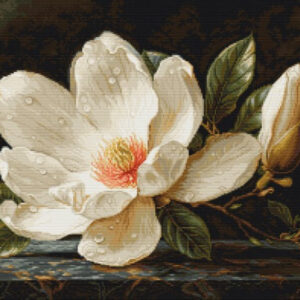 Cross Stitch Kit "The Magnolia Dew" 38x28cm SB713