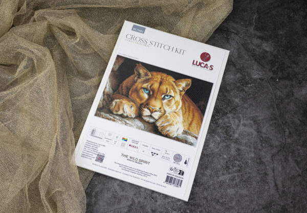 Cross Stitch Kit "The Wild Spirit" 48x32cm SBU5081