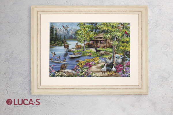 Cabin By The Lake 51x34 cm SB2410