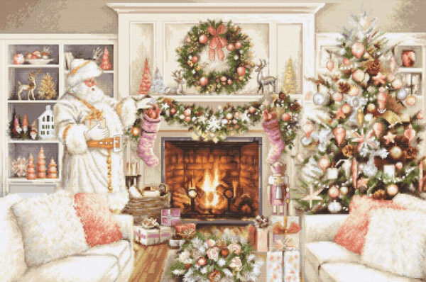 Cross stitch kit New Year 57x38cm SB2416