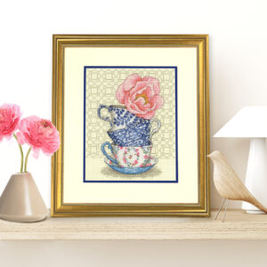 Cross stitch kit Rose Tea D70-35414