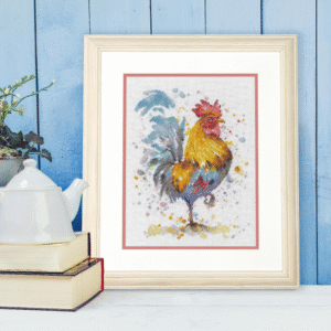 Cross stitch kit "Watercolor Rooster" D70-35432
