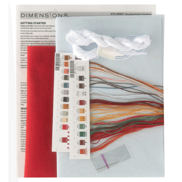 Christmas Stocking "Woodland stask" D70-09601 - Image 3