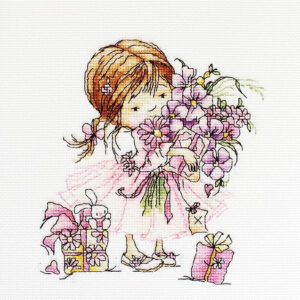 Girl with a Bouquet SB1055
