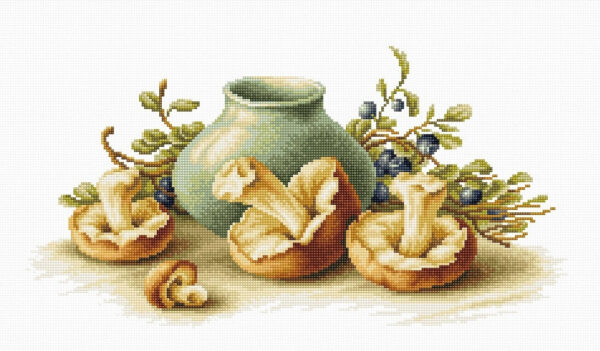 Still Life with mushrooms SB2247