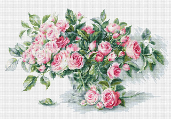 Bouquet of Pink Roses SB2286